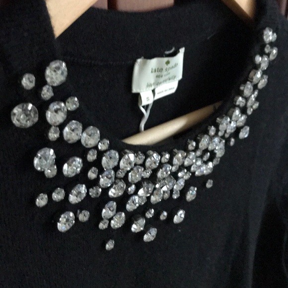 NWT Kate spade embellished sweater - Picture 3 of 6